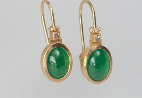 Tsavolit-Ohrschmuck