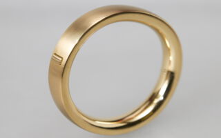 Armreif mit Princesscut Diamant