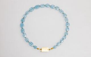 Aquamarin-Kette