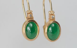 Tsavolit-Ohrschmuck