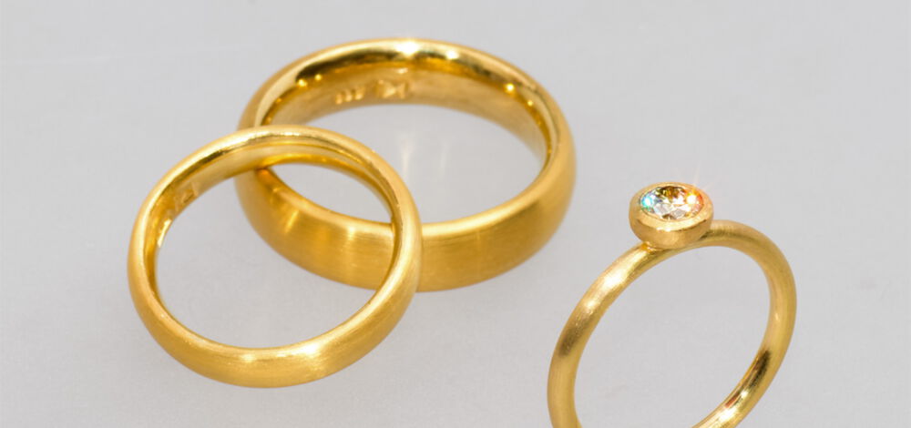 900er Gold Trauringe